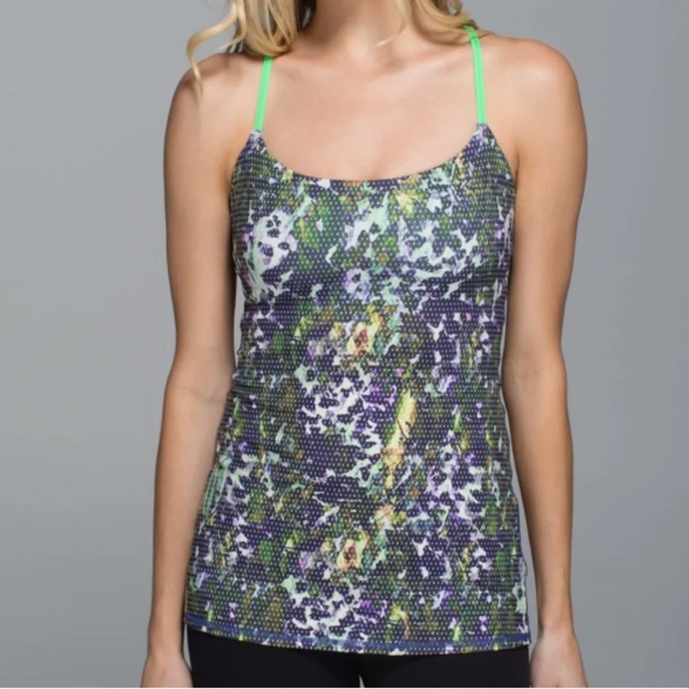 lululemon “Dancing Warrior” Tank, Size 4